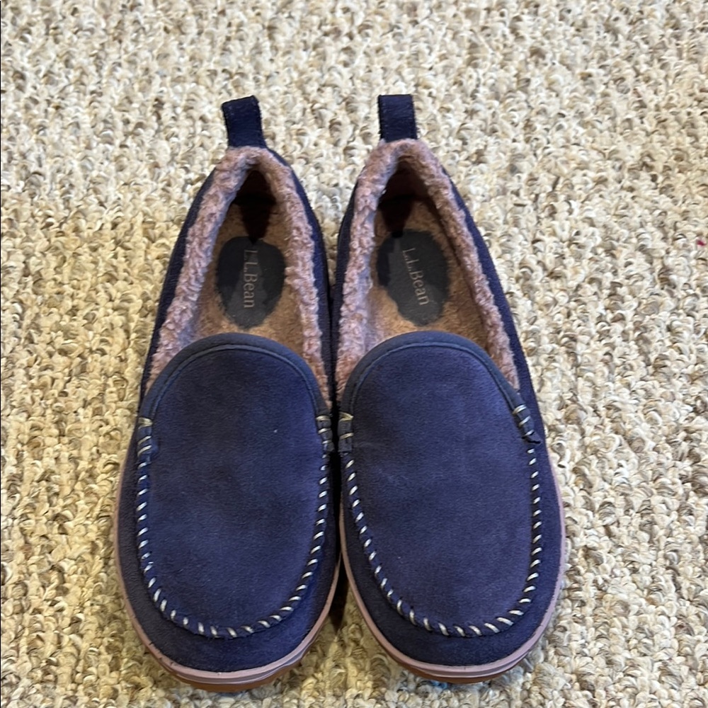 L.L. Bean Navy Suede Women's Shoes